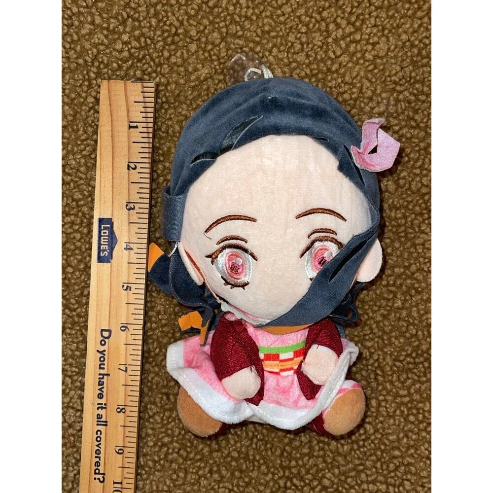 Demon Slayer Nezuko Kamado Plush Keychain Charm (6-7 Inches) – Kimetsu no Yaiba